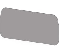 Разделитель клеммных групп для CTP 2,5E Klemsan (серый); APP-CTP 2,5E 50 шт. 0.0.0.4.464039