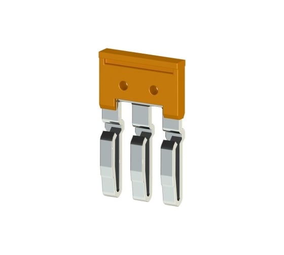 Перемычка Klemsan для AVK2,5RD/ YBK2,5*/ YBK3*/ AVK2,5CC/ MVK2,5/ MYK2,5, (3полюса); UK 2.5/3 20 шт. 0.0.0.4.476223 1
