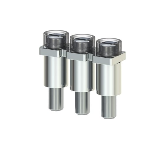 Перемычка Klemsan для AVK4/ PIK4N*/ AVK4C, (3 полюса); UK4/3 20 шт. 0.0.0.4.474133 1