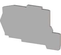 Концевой сегмент на клеммники Klemsan PCY 2,5*, серый; NPP PCY 100 шт. 0.0.0.4.450199