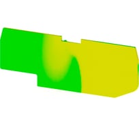 Концевой сегмент на клеммники Klemsan CTP 2,5C желто-зеленый; NPP/CTP 2,5C 50 шт. 0.0.0.4.451092T