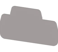 Концевой сегмент на клеммники Klemsan CTP 2,5-2F серый; NPP-SRD_CTP 2,5-2F 25 шт. 0.0.0.4.451079