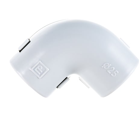 Угловой разборный соединитель Промрукав д25 5шт PR.07525м