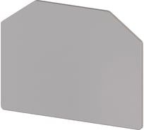 Концевой сегмент на клеммники Klemsan PB 2,5/NM (серый); NPP_PB 2,5/NM 25 шт. 0.0.0.4.451029