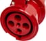 Кабельная розетка ABL 5Р 63А 400V, IP67 K53S35 (235-6) 4