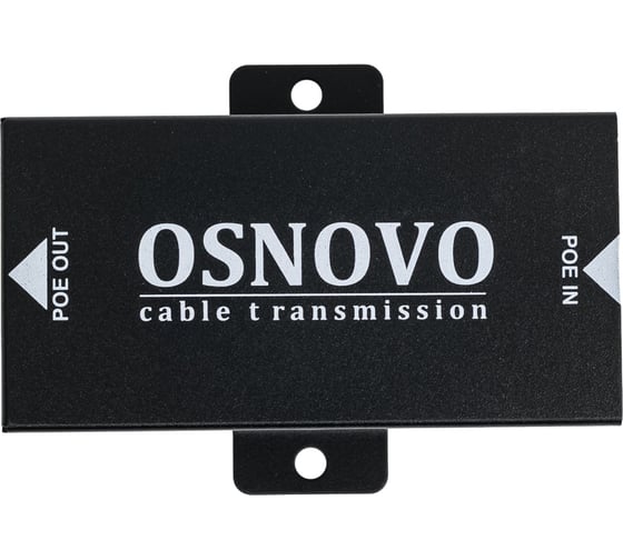 PoE удлинитель OSNOVO E-PoE/1G 10/100/1000M Gigabit Ethernet до 500м (до 22W). Увеличение расстояния передачи данных + питание на 100м. sct0942
