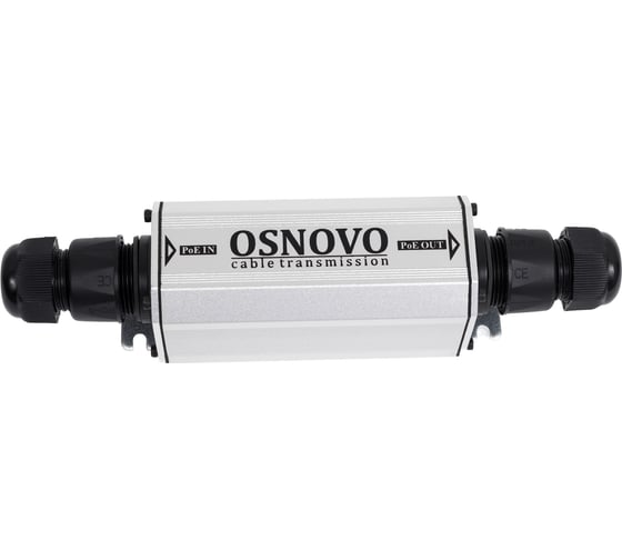 Уличный PoE удлинитель OSNOVO E-PoE/1GW 10/100/1000M Gigabit Ethernet до 500м (до 22W). sct0943