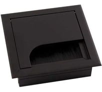 Пропуск для кабеля GTV Merida 80x80, черный LB-K80x80-20