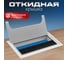 Пропуск для кабеля GTV Merida 80x160, алюминий LB-80x160-05 4