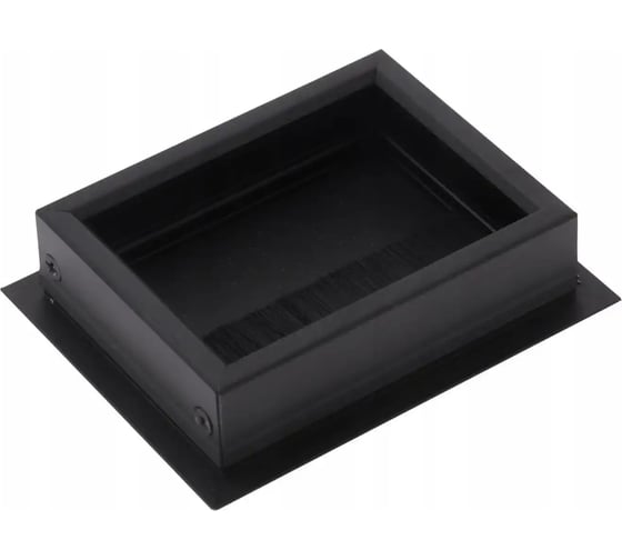 Пропуск для кабеля GTV Merida 80x100, черный LB-80x100-20