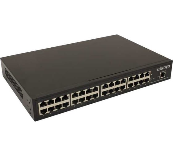 Управляемый PoE-инжектор OSNOVO Midspan-16/250RGM Gigabit Ethernet на 16 портов. sct0992