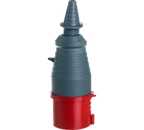 Электрическая кабельная вилка IEK 16А 3P+E 380В IP44 014 ИЭК PSR02-016-4