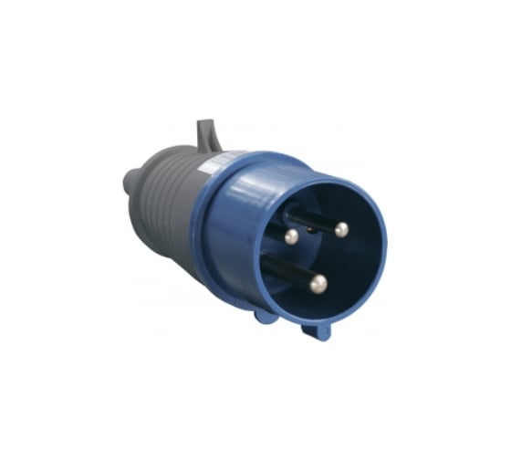 Электрическая кабельная вилка IEK 32А 2P+E 220В IP44 023 ИЭК PSR01-032-3