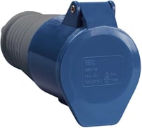 Кабельная розетка IEK 16A 2P+Е 220В IP44 213 ИЭК PSR21-016-3