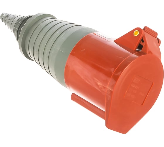 Кабельная розетка IEK 32A 3P+Е 380В IP44 224 ИЭК PSR22-032-4 1