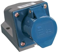 Розетка наружной установки IEK 32А 2P+Е 220В IP44 123 ИЭК PSR11-032-3
