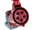 Розетка наружной установки IEK 32А 3P+Е+N 380В IP44 125 ИЭК PSR12-032-5 5