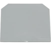 Заглушка для ЗНИ-4-6-10мм²(JXB35-50А) HLT серый (уп./100 шт) 081-23-98