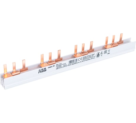 Шина ABB 3P, 12мод 10мм2 BML11312 2CDL630011R1012