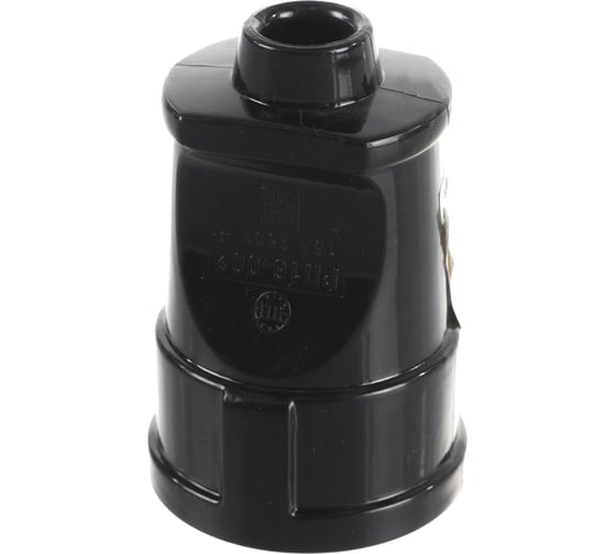 Кабельная розетка duwi с/з 16А 250В ABS-пластик, черная 24208 6