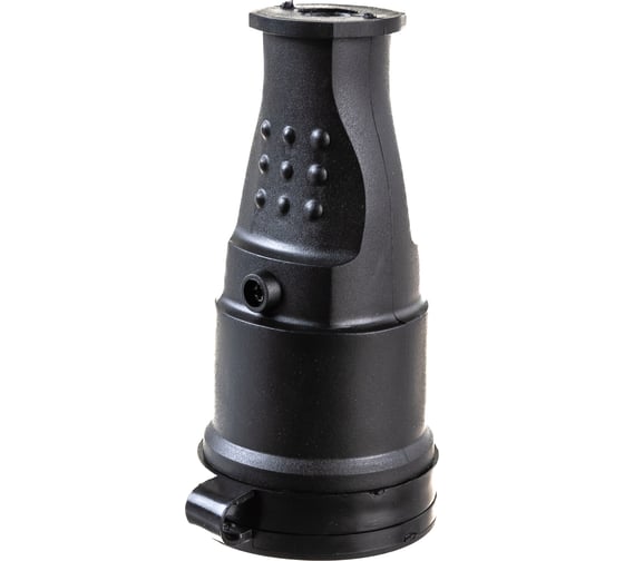Переносная розетка STEKKER с крышкой, одноместная, 230В 16А IP44 черная RST16-21-44 РА 16-005 32751