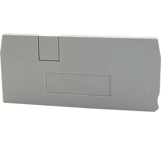 Концевая пластина для ds2.5-tw Degson синяя, 100 штук D-DS2.5-TW-01P-12-00Z(H) 1