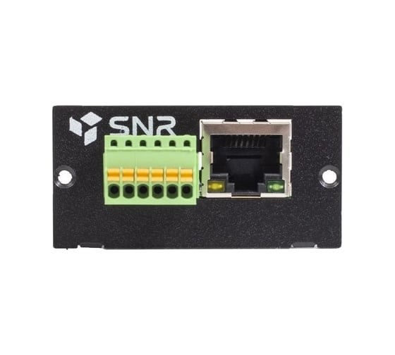Карта SNR SNMP для удаленного мониторинга и управления ИБП серии Element SNR-SNMP-CARD-801-v2