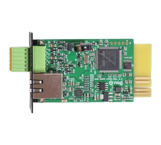 Карта SNR SNMP для удаленного мониторинга и управления ИБП серии Element SNR-SNMP-CARD-801-v2