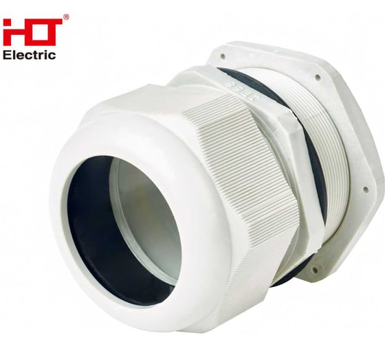 Сальники HLT серии PG-63 IP68 (уп./2шт.) -белый 083-01-413