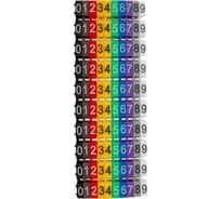 Маркеры HLT наборные – комплект цифр («0»-«9») 6 мм² (100 шт.) 084-08-164