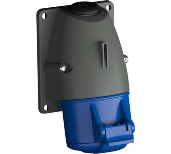 Кабельная розетка ABB 32А 2Р+E IР44 на поверхность 250В CEWE 2CMA193122R1000 1