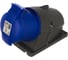 Кабельная розетка ABB 32А 2Р+E IР44 на поверхность 250В CEWE 2CMA193122R1000 2