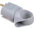 Вилка Legrand 2К+З серая 50192 050192 2
