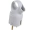 Вилка Legrand 2К+З серая 50192 050192 4