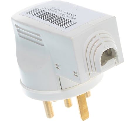 Силовая вилка Legrand 3К+Н+З 20A выход кабеля сбоку, слоновая кость 55157 055157