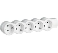 Многорозеточный блок Legrand''Стандарт'' 5 x 2К+З поставляется без кабеля 695014