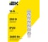 Колодка для удлинителя с заземлением К06 IEK STANDARD 6 мест белая 695019 3