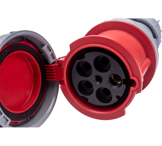 Кабельная розетка PCE 125А 400V 3P+N+E IP67 245-6