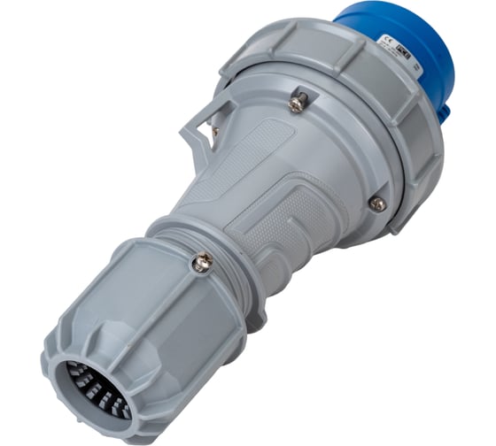 Кабельная вилка PCE 63А 220V 1P+N+E IP67 033-6
