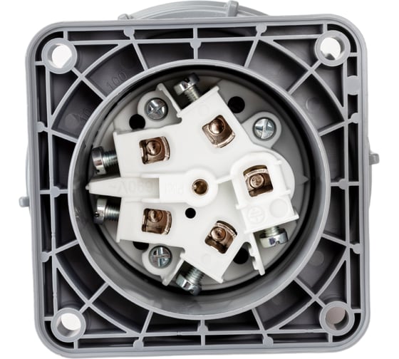 Встраиваемая вилка PCE 63А 400V 3P+N+E IP67 635-6
