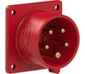 Встраиваемая вилка PCE 32А 400V 3P+N+E IP44 625-6