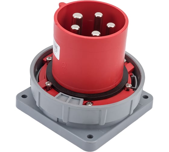 Встраиваемая вилка PCE 125А 400V 3P+N+E IP67 645-6
