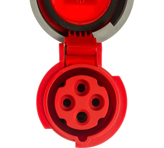 Кабельная розетка PCE 16А 400V 3P+E IP67 2142-6