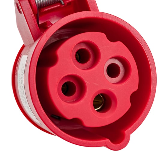 Кабельная розетка PCE 16А 380V 3P+E IP44 214-6