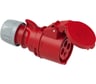 Кабельная розетка PCE 16А 380V 3P+E IP44 214-6