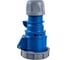 Кабельная розетка PCE 16А 230V 1P+N+E IP67 2132-6 2