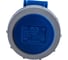 Кабельная розетка PCE 16А 230V 1P+N+E IP67 2132-6 5