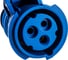 Кабельная розетка PCE 16А 230V 1P+N+E IP67 2132-6 6