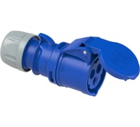 Кабельная розетка PCE 32А 230V 1P+N+E IP44 223-6