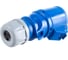 Кабельная розетка PCE 32А 230V 1P+N+E IP44 223-6 3